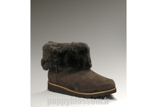 Belles Bottes Ugg de chocolat-296 Shanleigh